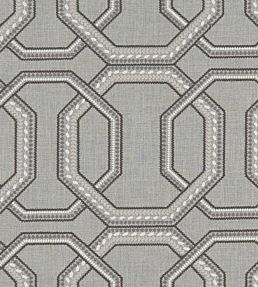 Repeat Fabric by Clarke & Clarke Charcoal