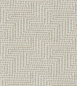 Solitaire Fabric by Clarke & Clarke Ivory/linen