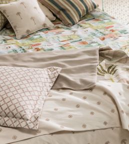 Ariyana Fabric by Clarke & Clarke Blush
