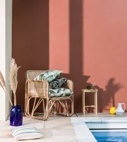 Majorelle Velvet Fabric by Clarke & Clarke Charcoal