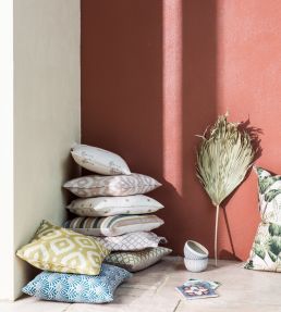 Zellige Fabric by Clarke & Clarke Ivory