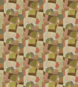 Clay Collage Mural by Designers Guild Terracotta