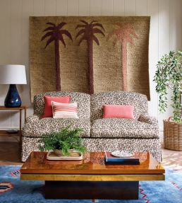 Cleo Fabric by Jane Churchill Navy