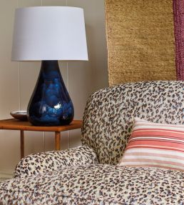 Cleo Fabric by Jane Churchill Navy