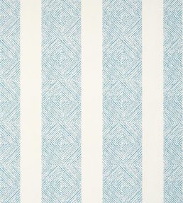 Clipperton Stripe Wallpaper by Anna French Blue/Natural
