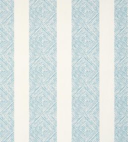 Clipperton Stripe Wallpaper by Anna French Blue/Natural