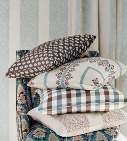 Clipperton Stripe Wallpaper by Anna French Blue/Natural