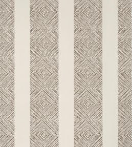 Clipperton Stripe Wallpaper by Anna French Brown/Natural