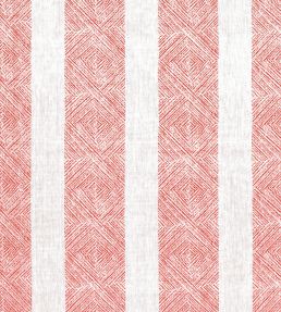 Clipperton Stripe Fabric by Anna French Red