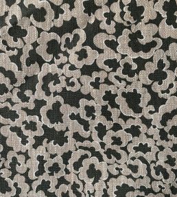 Clouds Fabric by Josephine Munsey Dark Green