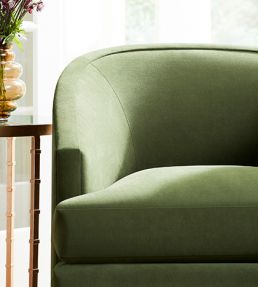 Club Velvet Fabric by Thibaut Lagoon