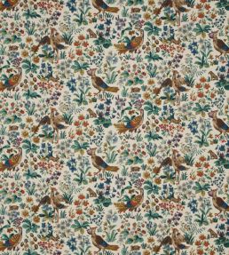 Cluny Fabric by Sanderson Cream/Brown Multi