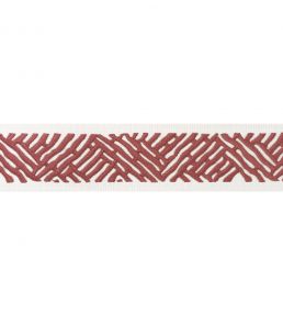 Cobble Hill Tape Trimming by Thibaut Cranberry