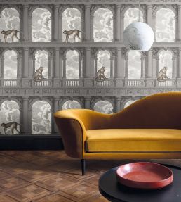 Procuratie Con Vista Wallpaper by Cole & Son Soot & Snow