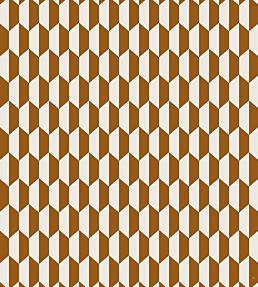 Tile Fabric by Cole & Son Bronze/Cream