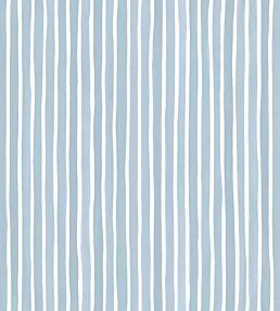 Croquet Stripe Wallpaper by Cole & Son Blue