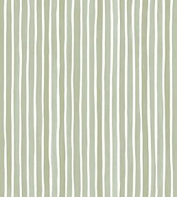 Croquet Stripe Wallpaper by Cole & Son Olive