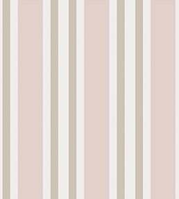 Polo Stripe Wallpaper by Cole & Son Soft Pink