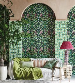 Jasmine And Serin Symphony Wallpaper by Cole & Son 10028