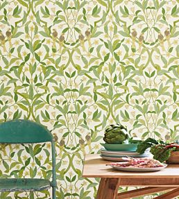 Jasmine And Serin Symphony Wallpaper by Cole & Son 10029