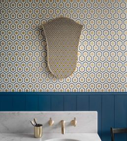 Hicks' Hexagon Wallpaper by Cole & Son 15