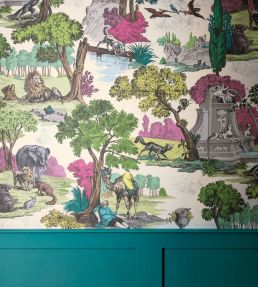 Versailles Grand Wallpaper by Cole & Son Bright Classic Multi