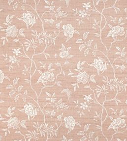 Swedish Tree Fabric by Colefax And Fowler in Old Pink | Jane Clayton