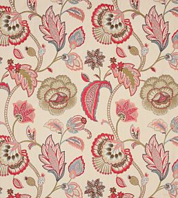 Carmen Fabric by Colefax and Fowler Red/Sienna