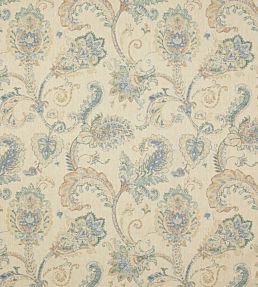 Cassius Fabric by Colefax and Fowler Teal/Blue