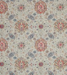 Jocasta Fabric by Colefax and Fowler Aqua