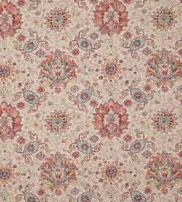 Jocasta Fabric by Colefax and Fowler Red/Sand