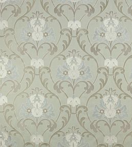 Lombard Fabric by Colefax and Fowler Aqua
