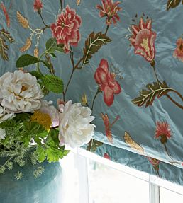 Passerine Fabric by Colefax and Fowler Blue