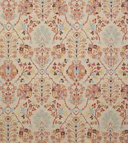 Persis Linen Fabric by Colefax and Fowler Coral