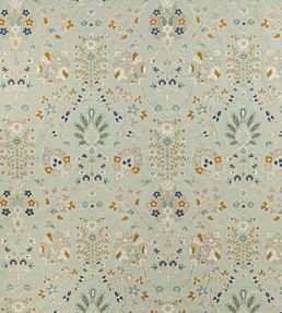 Persis Fabric by Colefax and Fowler Aqua