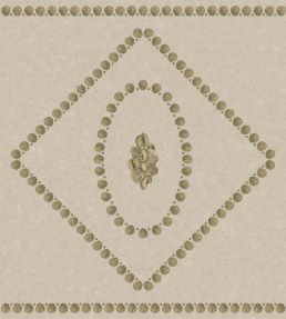 Conchiglie Wallpaper by Cole & Son Gold on Stone