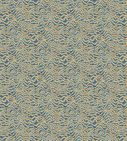 Contour Wallpaper by Ohpopsi Denim & Ochre
