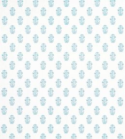 Corwin Fabric by Thibaut Seaglass on White