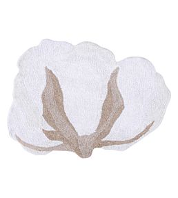 C-COT-FLOWER-Cotton Flower-Rugs-Ivory Ivory