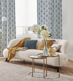 Coulisse Fabric by Camengo Lune