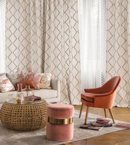 Coulisse Fabric by Camengo Lune