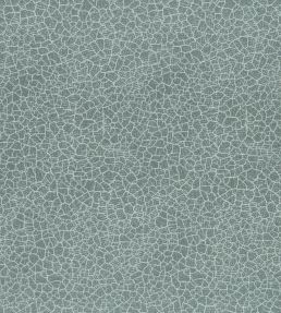 Crackle Fabric by Zoffany Pale Teal