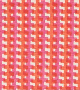 Cremaillere Performance Fabric by Christopher Farr Cloth Rosa