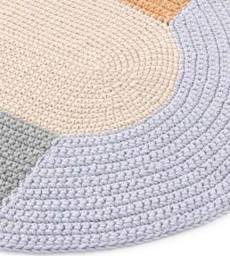 GAN Crochet Mono rug Beige 314180 Beige
