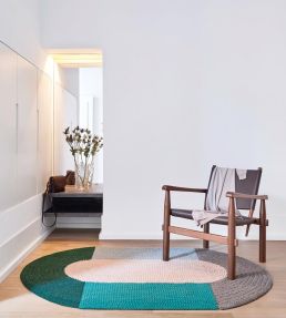 GAN Crochet Mono rug Beige 314180 Beige