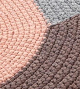 GAN Crochet Mono rug Pink 314184 Pink
