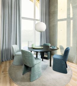 Crush FR Fabric by Kirkby Design Sage