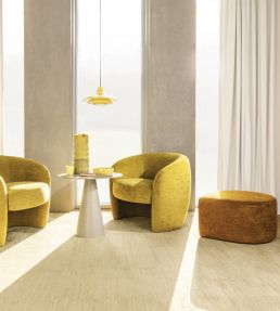 Crush FR Fabric by Kirkby Design Tobacco