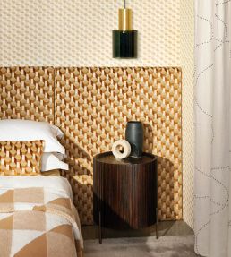 Cubic Fabric by Kirkby Design Monochrome