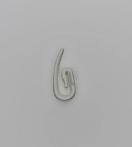 25 Curtain Hooks White